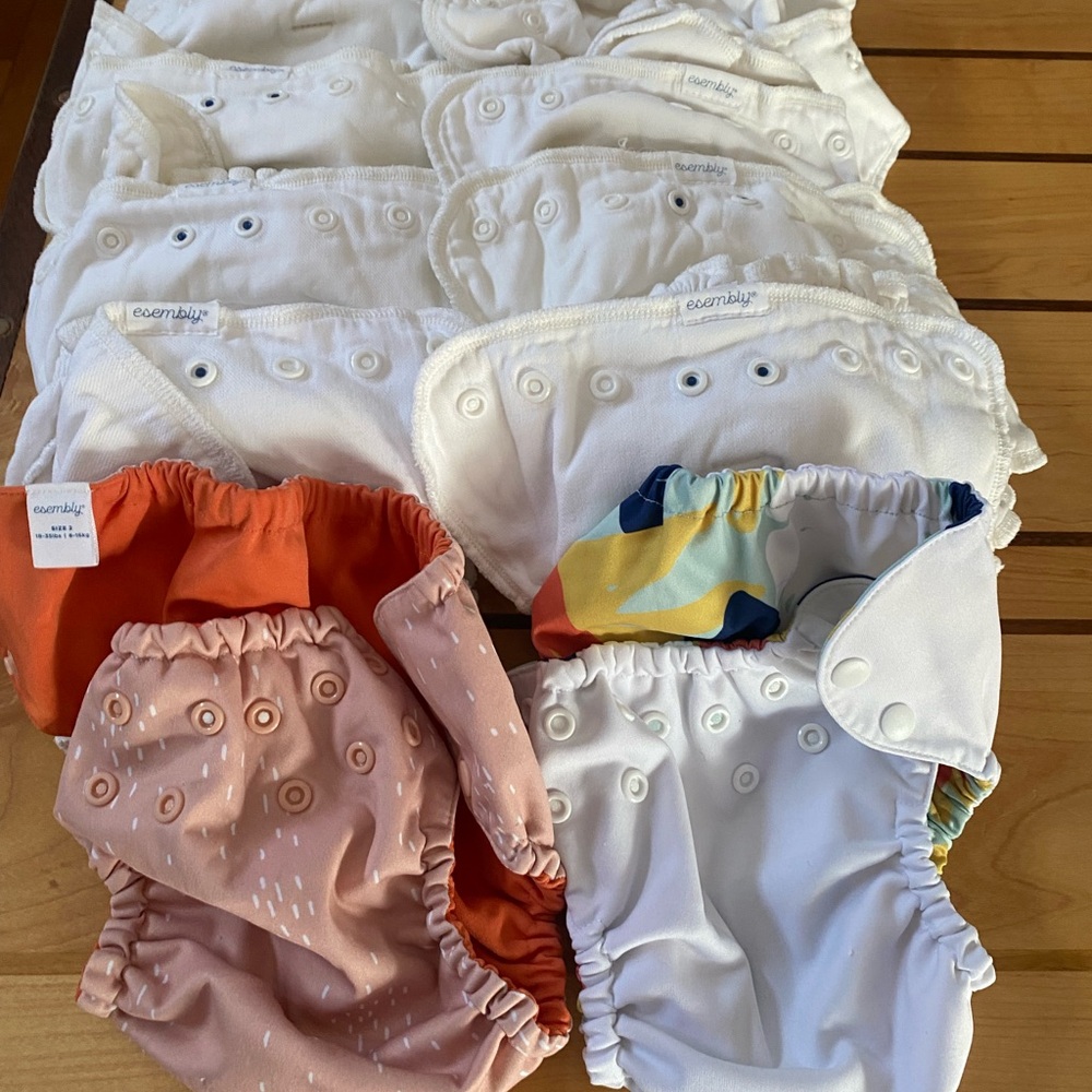 Cloth Diaper Set - Esembly Baby size 2